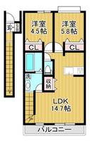 物件の間取り画像