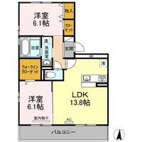 グリーンパークMIYUKI303の間取り