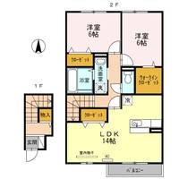 ウェスティ一色A棟202の間取り