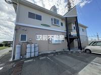 福岡県久留米市三潴町田川の賃貸アパートの外観