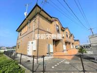 福岡県大川市三丸の賃貸アパートの外観