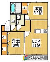 物件の間取り画像