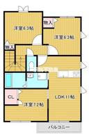 物件の間取り画像