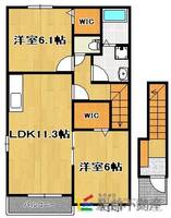 物件の間取り画像