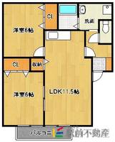 物件の間取り画像