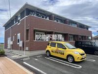 福岡県大牟田市宮部の賃貸アパートの外観