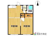 アクア上白川AA6の間取り