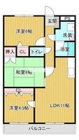 物件の間取り画像