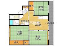 福岡県柳川市三橋町高畑の賃貸マンションの間取り