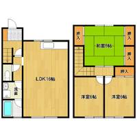 ユノソハイツ筑後B-2の間取り