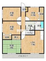 物件の間取り画像