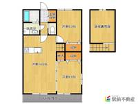 Ladder大川Ⅰ202の間取り