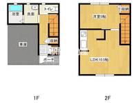 アクアグリーン大川B1の間取り