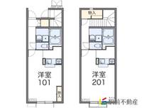 レオネクストフラワーベルT103の間取り