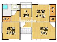 福岡県八女市納楚(一戸建)の賃貸物件1の間取り
