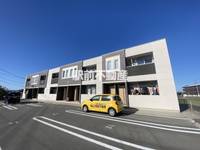 福岡県筑後市大字水田の賃貸アパートの外観