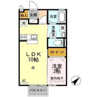 カレッツァKの間取り