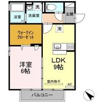ル レーブ201の間取り