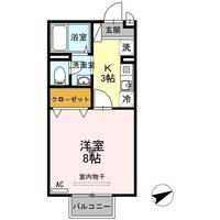 セジュール宮地105の間取り