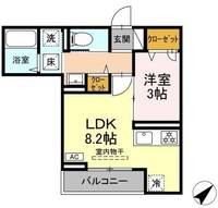 物件の間取り画像
