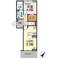 ポポンタ ミュー205の間取り