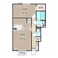 スクエアBの間取り