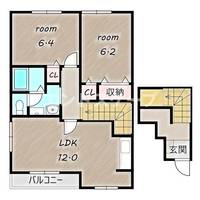 物件の間取り画像