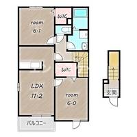 物件の間取り画像