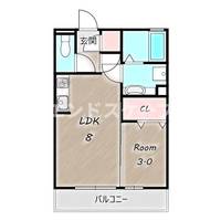 物件の間取り画像
