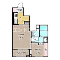 物件の間取り画像