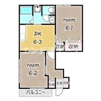 物件の間取り画像