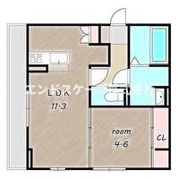 物件の間取り画像