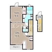 フラン エスポワールの間取り