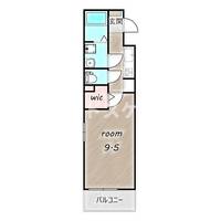 キャトルズ ソレイユの間取り