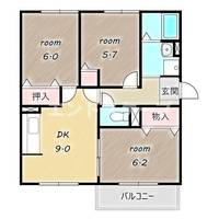 物件の間取り画像