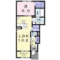 ヴィラ オレンジの間取り