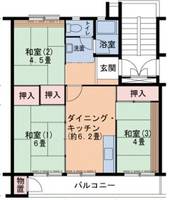 物件の間取り画像