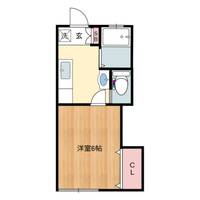 パーシモンヒルズ 202の間取り