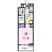 セレーノ カーサ103の間取り