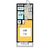 カームダウン喜多山305の間取り