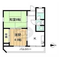 ハイツ青山の間取り