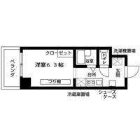 フロンティアハイツ405の間取り
