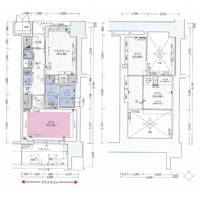 エステムコート名古屋駅前CORE1105の間取り
