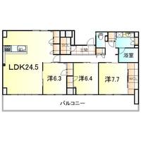 RESIDENCE KIKUZAKAの間取り
