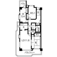 エクセレンス志賀本通の間取り