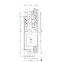 メイクス名駅太閤の間取り