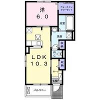 カルムハウスⅡの間取り