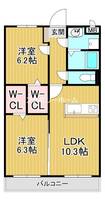 物件の間取り画像