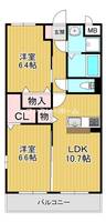 物件の間取り画像