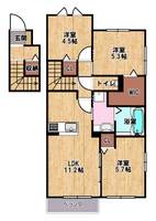 物件の間取り画像